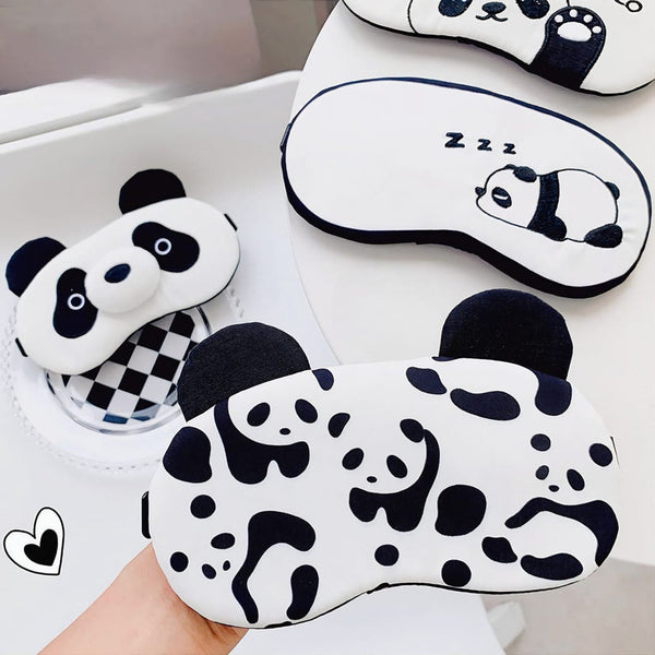 Cute Panda Eye Mask - Style A - Single Piece