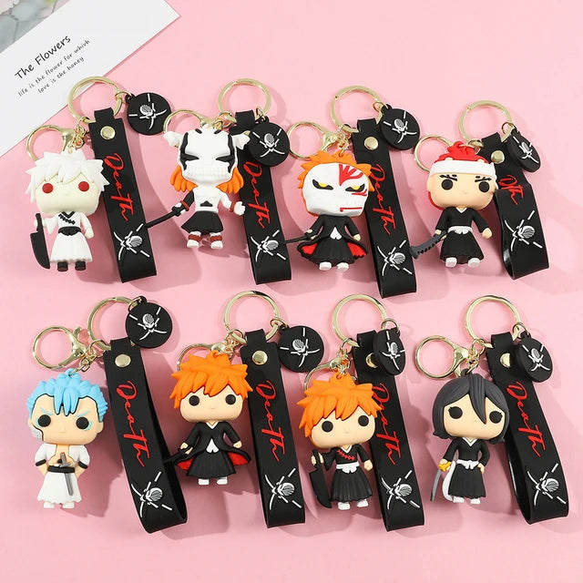 POP Style Bleach Keychain Cute Quirky Bleach Anime Merch In India