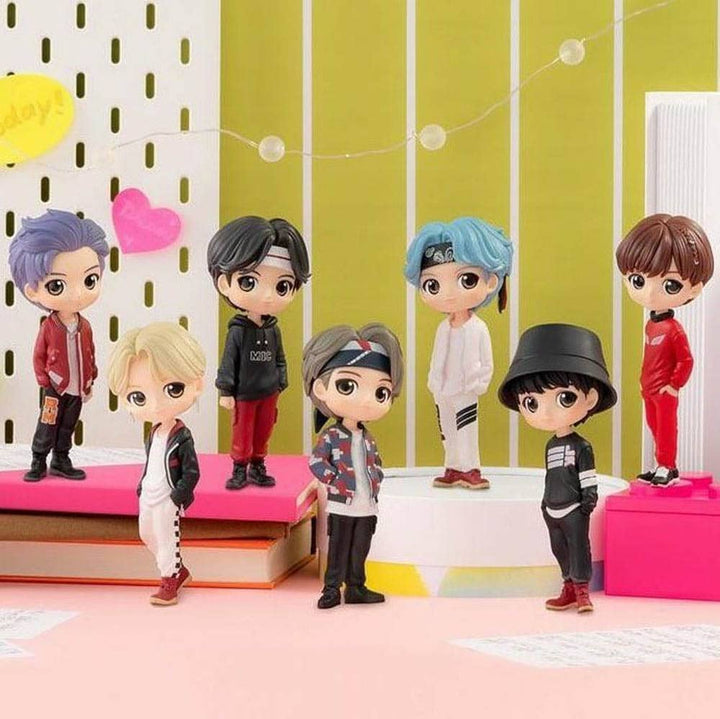 BTS Tiny Tan Q Style FIgure - BTS Merchandise In India For BTS ARMY