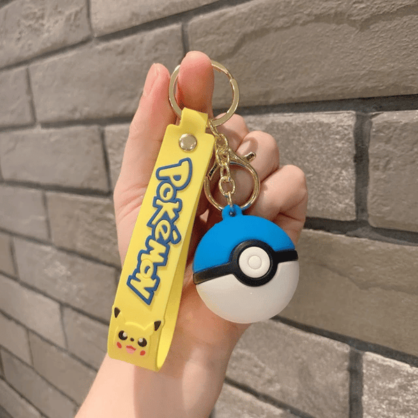 Pokemon Pokeball Keychain - Single Piece