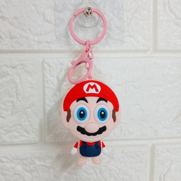 Super Mario Eye Pop Keychain - Red - Single Piece