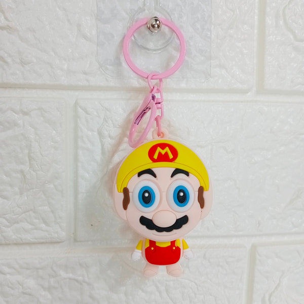 Super Mario Eye Pop Keychain - Yellow - Single Piece