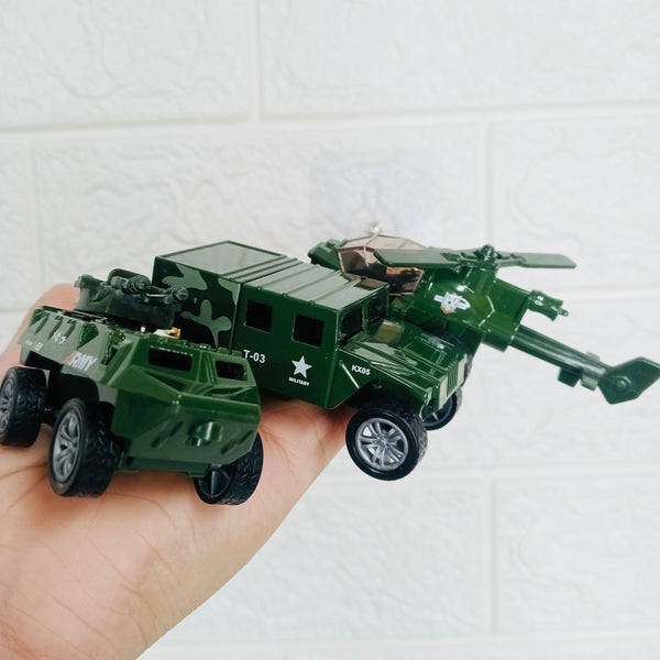 Army Vehicle Pull-Back Keychain - Single Piece