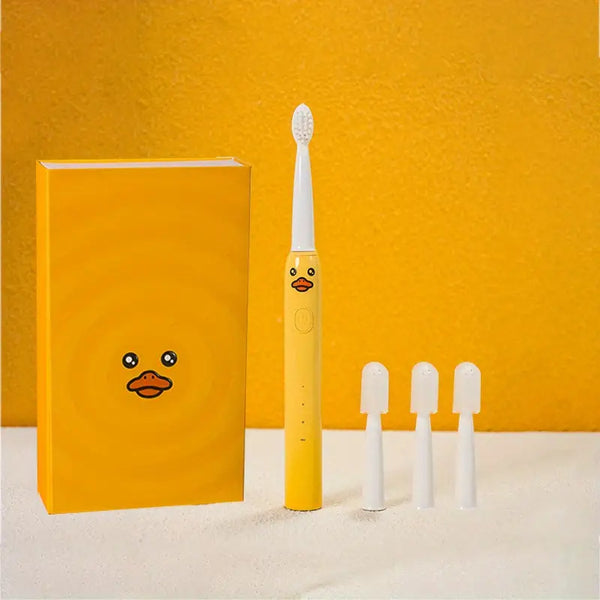 Cute Cartoon Electric Kids Toothbrush - Duck - Single Piece