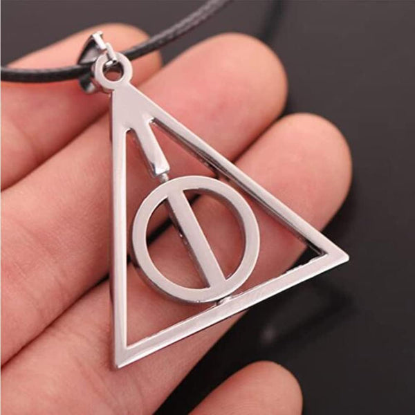 Harry Potter Deathly Hallows Metal Pendant Necklace