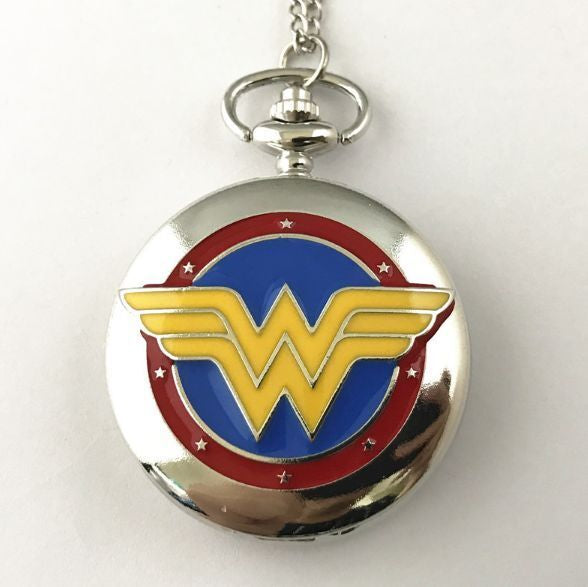 Wonder Woman Pocket Watch Keychain