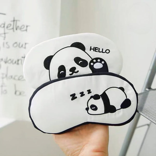 Cute Panda Eye Mask - Style B - Single Piece