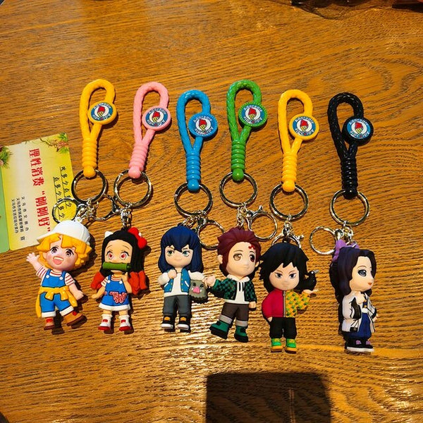 Demon Slayer Casual Outfit Keychain - Single Piece