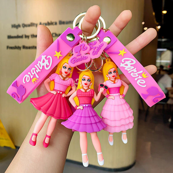 Barbie Figure Keychain - Single Piece