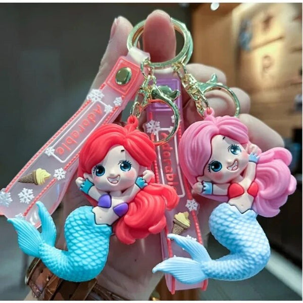 Adorable Mermaid Keychain - Single Piece