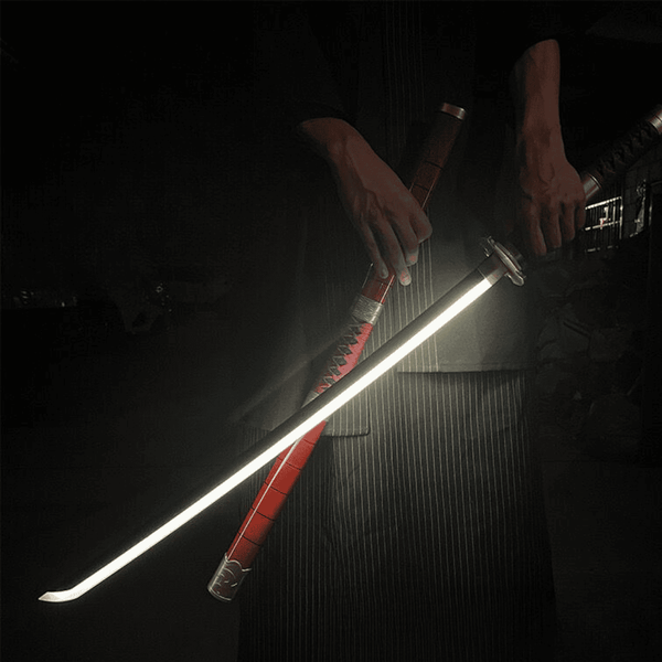 Roronoa Zoro's Sandai Kitetsu Wooden LED Katana - Life Size