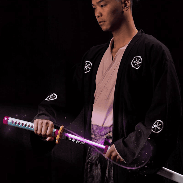 Love Pillar's Wooden LED Katana - Life Size