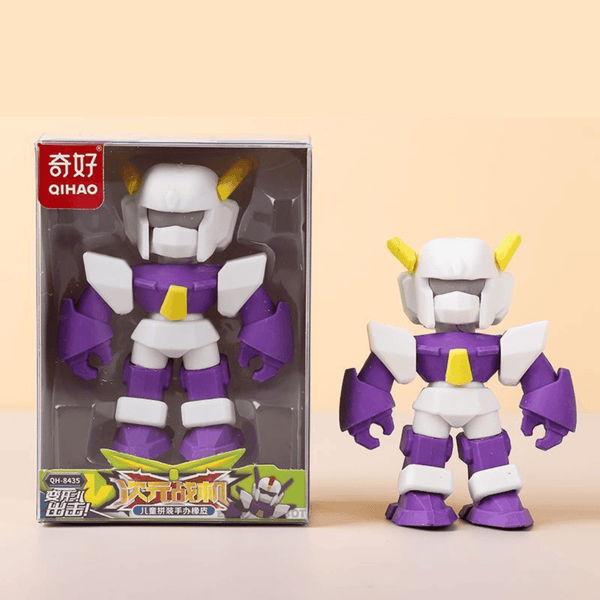 Purple Transformers Eraser - Single Piece