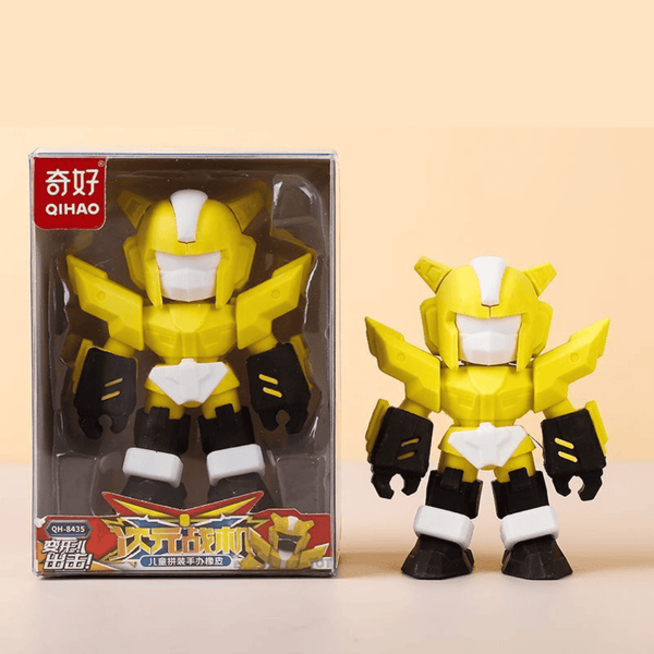 Yellow Transformers Eraser - Single Piece