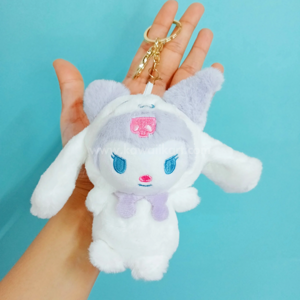 Cinnamoroll Cosplay Sanrio Plushie Keychain - Kuromi - Single Piece