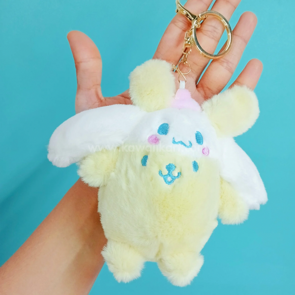 Cinnamoroll Cosplay Sanrio Plushie Keychain - Pompompurin - Single Piece