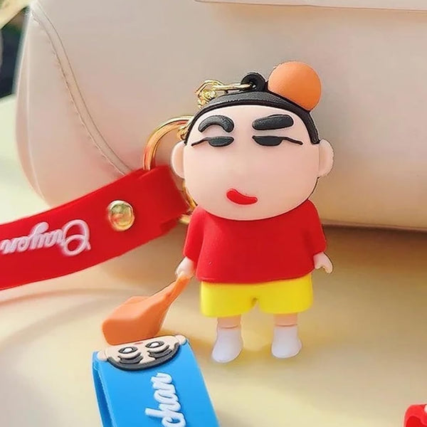 Quirky Crayon Shinchan Keychain - Style F - Single Piece