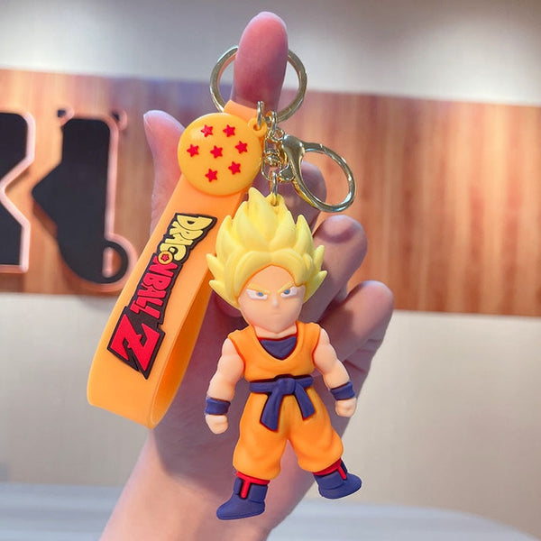 DBZ Keychain - Super Saiyan Goku - Single Piece