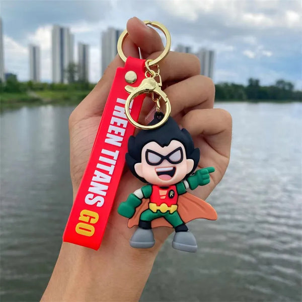 Teen Titans Figure Keychain - Robin - Single Piece