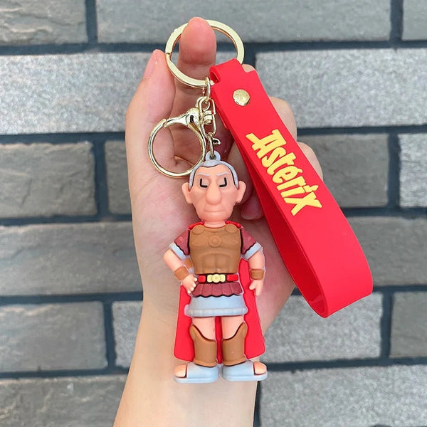 Asterix Keychain - Julius Caesar - Single Piece