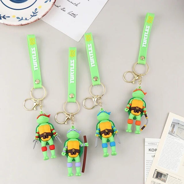 Ninja Turtles Figure Keychain - Single Piece