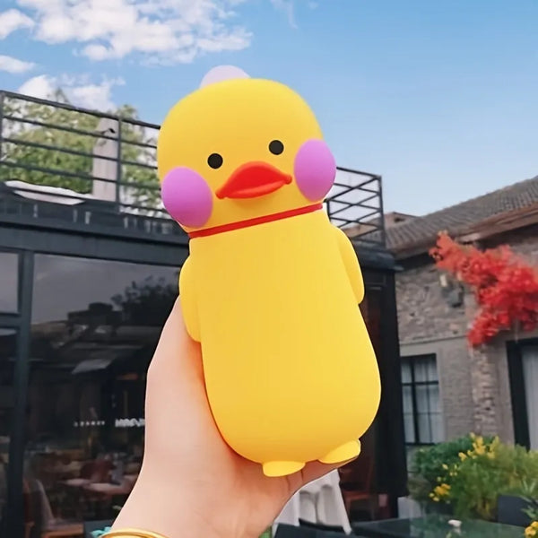 Kawaii Baby Duck Glass Flask - Style C - Single Piece