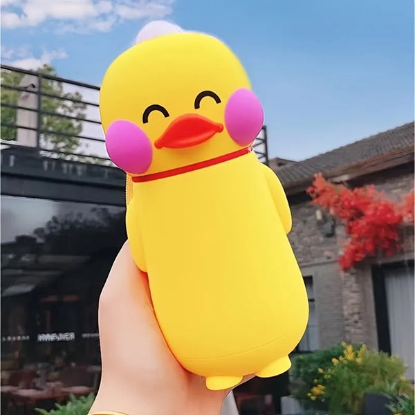 Kawaii Baby Duck Glass Flask - Style A - Single Piece