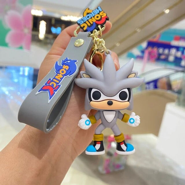 Sonic Heroes POP Style Keychain - Silver - Single Piece