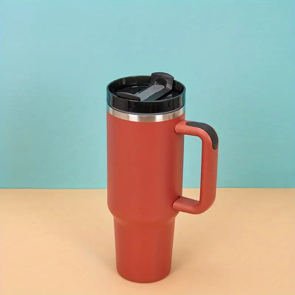 Stainless Steel Travel Tumbler - 1200 ml - Red - Single Piece