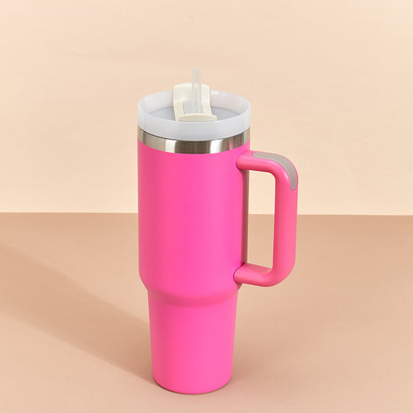 Stainless Steel Travel Tumbler - 1200 ml - Pink - Single Piece