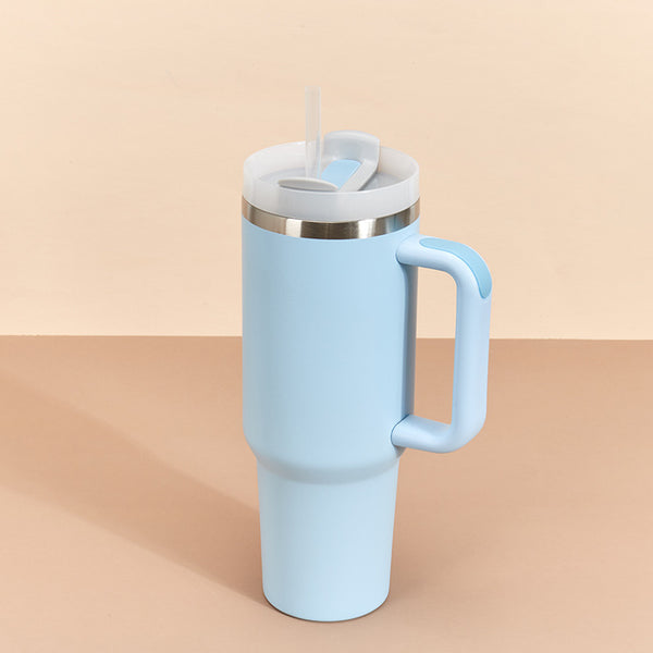 Stainless Steel Travel Tumbler - 1200 ml - Blue - Single Piece