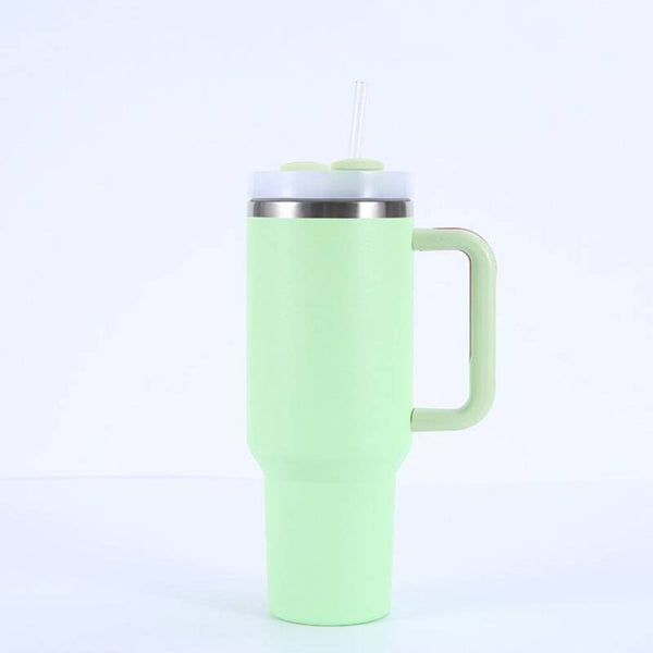 Stainless Steel Travel Tumbler - 1200 ml - Green B - Single Piece