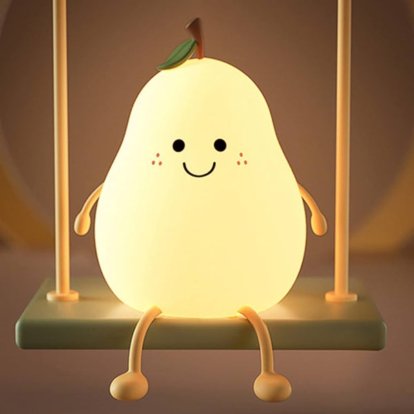 Kawaii Pear Silicone Lamp