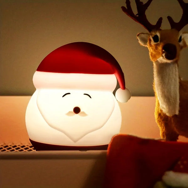 Kawaii Santa Silicone Lamp