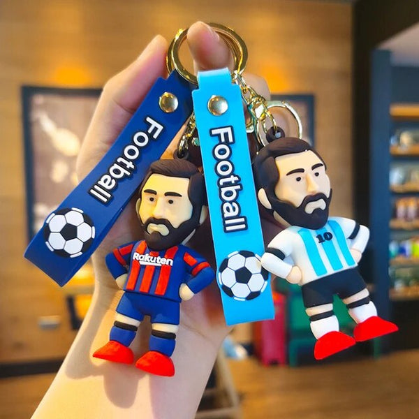 Messi Football Figure Keychain - Single Piece