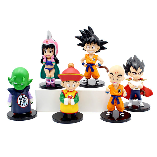 Dragon Ball Z Adverge EX Dragon Children Vol. 1 Chibi Figures - Set of 6 - 5 cm