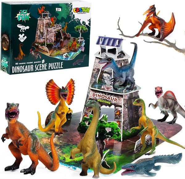 Dinosaur Figures DIY Puzzle