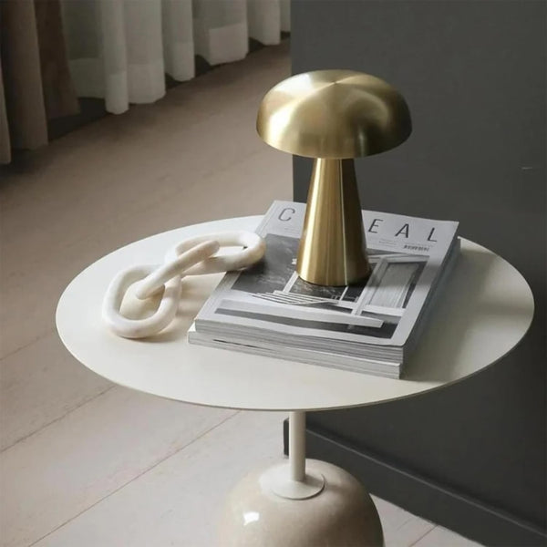 Mushroom Metal Lamp - Single Piece - Assorted Colors