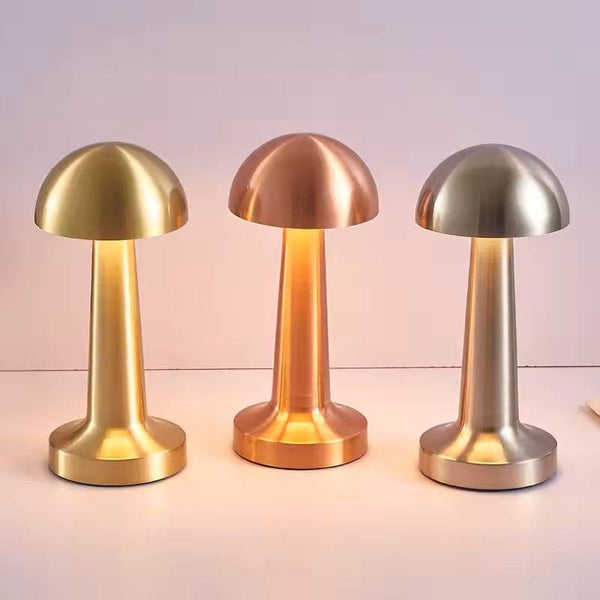 Modern Metal Dome Lamp - Single Piece - Assorted Colors