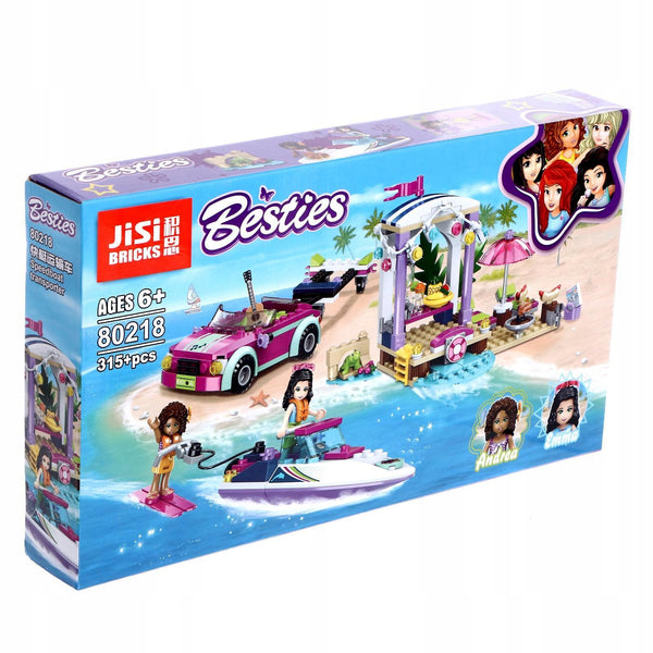 Tropical Island Besties Brick Toys 315+ Pieces - Age 6+