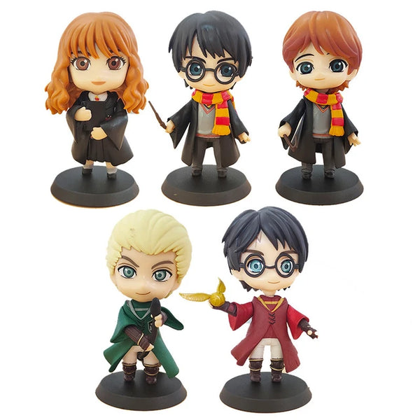 Harry Potter Chibi Figures - Set of 5 - Height 10 cm