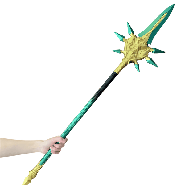 Genshin Impact Primordial Jade Winged-Spear Foam Spear - Life Size - 100 cm
