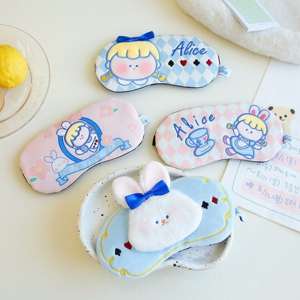 Kawaii Alice in Wonderland Gel Eye Mask - Single Piece