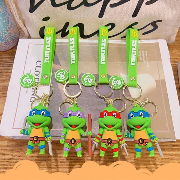 Quirky Teenage Mutant Ninja Turtles Keychains - Single Piece