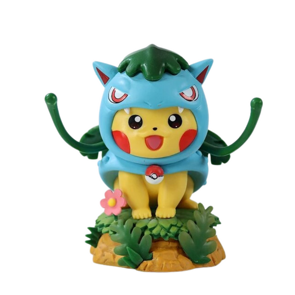 Electric Mouse Cosplay Plant Frog Action Figure - 12 cm