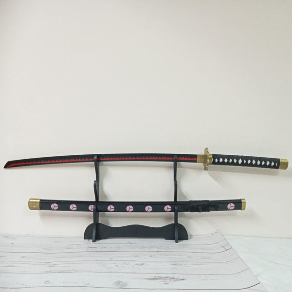 #56 Roronoa zoro's Shusui wooden Katana [Scratch and Dent]