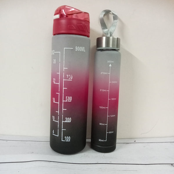 #123 Gradient Motivational Bottles.set-2[Scratch and Dent]