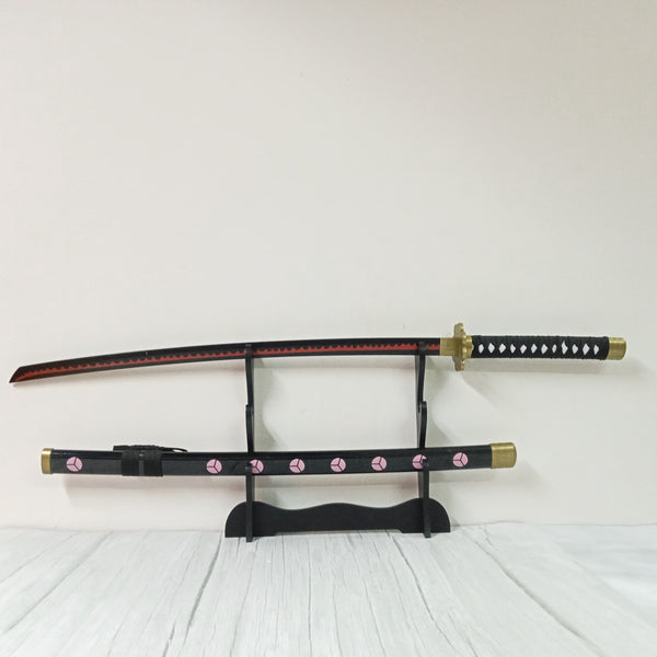 #6 Roronoa zoro's Shusui wooden Katana [scratch and Dent]