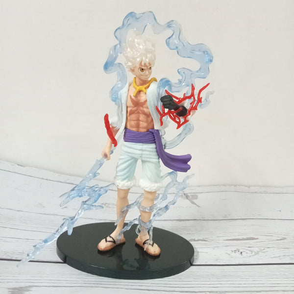 #102 Sun God Nika Luffy Action figure.[Scratch and Dent]