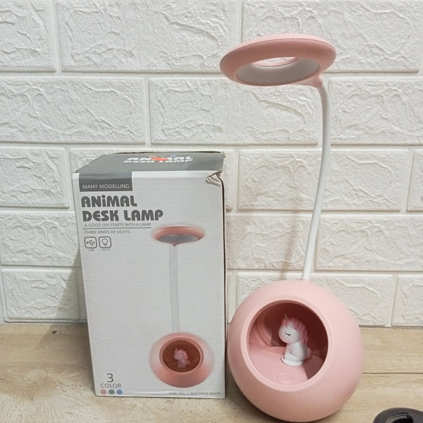 #189 Kawaii Unicorn Desk Lamp-pink[scratch and dent]